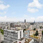 Bright Studio With Balcony - 2P- Eiffel Tower View