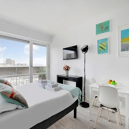 Appartamento Bright With Balcony - 2p- Eiffel Tower View Parigi